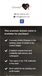Mobile Screenshot of coronary.org